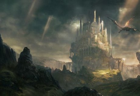 4款場景插畫圖片，浩瀚的天空美！