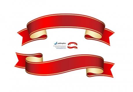 福連文苑紅絲帶psd素材