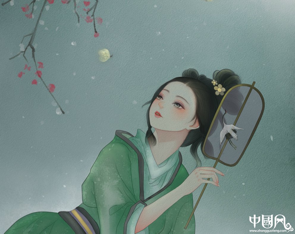 氣質(zhì)韻味的古風(fēng)女子，一組唯美高清古風(fēng)圖片