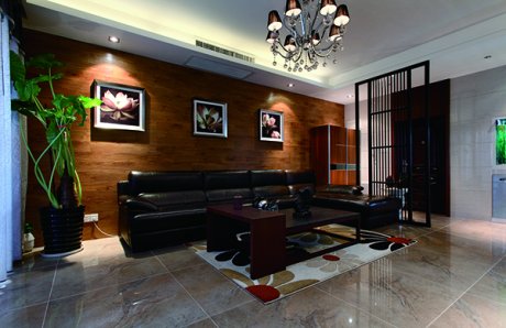 新中式裝修設計，游走