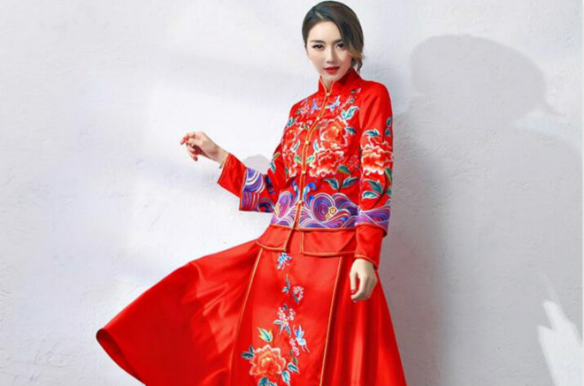 福連文苑秀禾服褂群中式禮服