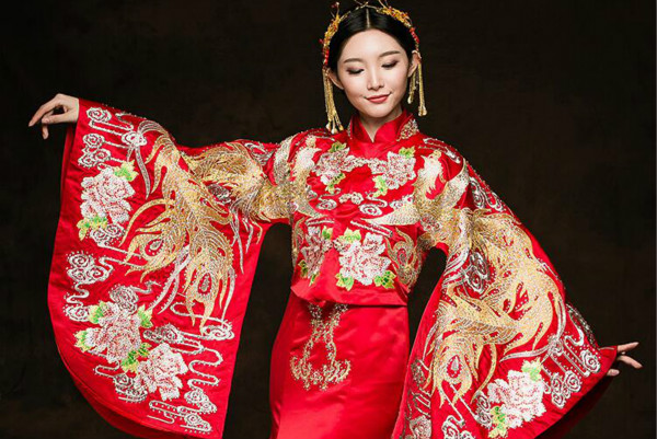 東方韻味新娘禮服福連文苑中式禮服