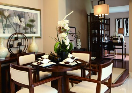 豐泰城，簡約新中式別墅裝修