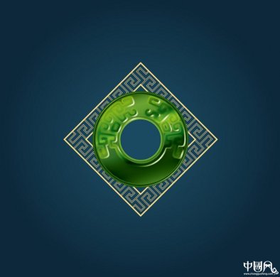 福連文苑玉璧psd素材