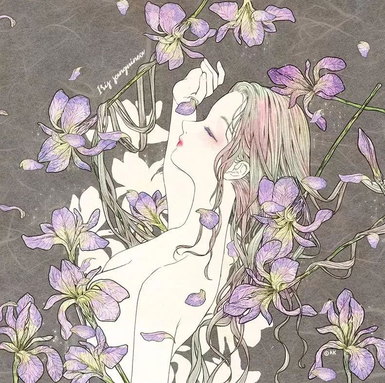 好美的水彩插畫，夢幻奇妙的插畫設計
