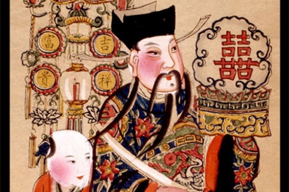 福連文苑傳統(tǒng)精美色彩艷麗的年畫（二）