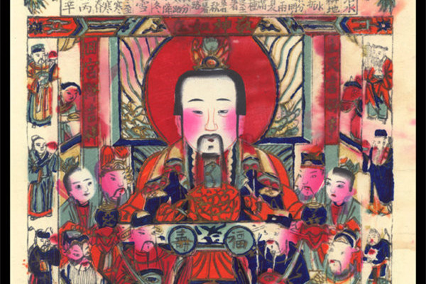 福連文苑傳統(tǒng)精美色彩艷麗的年畫（三）