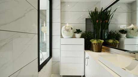 新中式裝修設計圖，會舍裝修圖