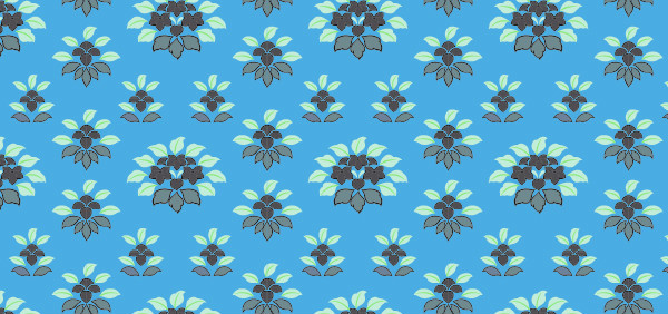 中國傳統(tǒng)唐代服飾散點紋圖案二，矢量素材