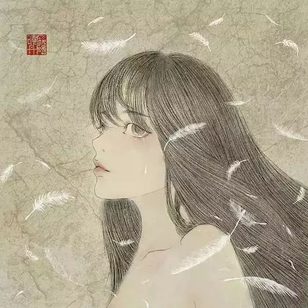 自帶仙氣的手繪插畫，古典與現(xiàn)代的巧妙結合