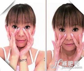 4步快速按摩瘦臉?lè)?精確定位更有效（圖）