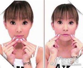 4步快速按摩瘦臉法 精確定位更有效(圖)