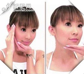 4步快速按摩瘦臉?lè)?精確定位更有效（圖）