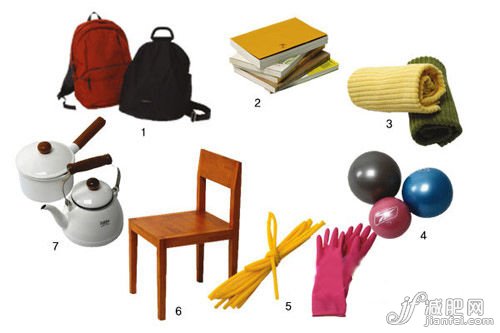 可以用作健身器材的生活用品清單