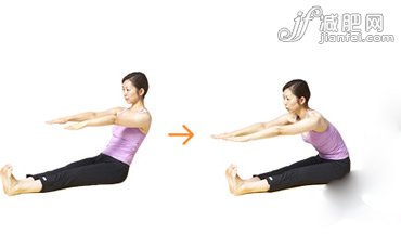 產(chǎn)后減肥 看滑翔式減肥動作