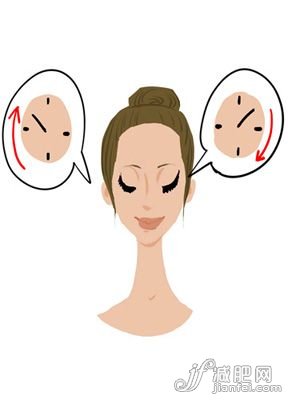 瘦臉按摩操 擊退大餅?zāi)?圖)