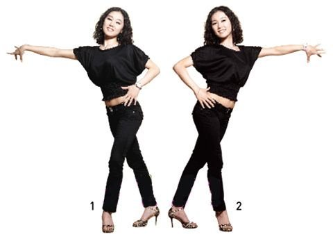 拉丁舞，瘦腰，身材，S型，塑形