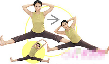 瑜伽，脂肪，運動，按摩，瘦大腿