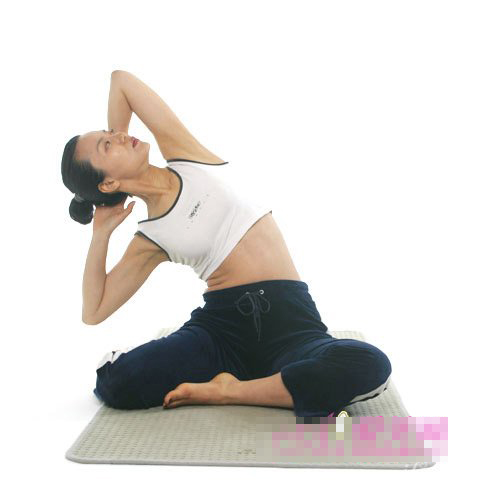 瘦腰，瑜伽，運動，減肥