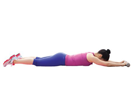 啞鈴操，運動，收腹，瘦手臂，美背