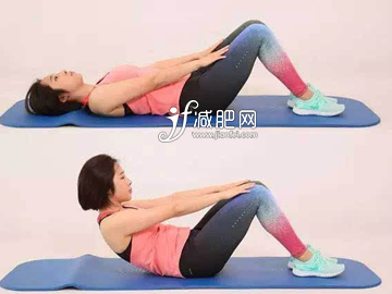 卷腹是一種鍛煉腹直肌的腹部運(yùn)動(dòng)