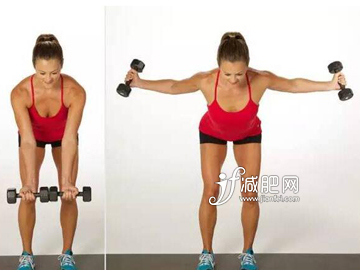 俯身抬臂 俯身抬臂