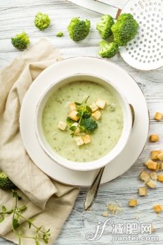 開胃品,西蘭花,食品,綠色,膳食_gic13496927_fresh broccoli soup with croutons_創(chuàng)意圖片_Getty Images China