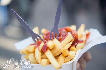 小吃,攝影,2015年,_554081685_Close up fries_創(chuàng)意圖片_Getty Images China