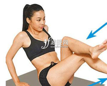 坐著提腿法 坐著提腿法