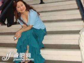 80后宅女深冬成功瘦身36J