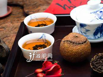 自制清新瘦腿茶 陳皮車前草茶 自制清新瘦腿茶 陳皮車前草茶