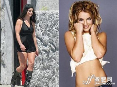 10位女明星減肥前減肥后對比