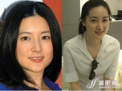 10位女明星減肥前減肥后對比