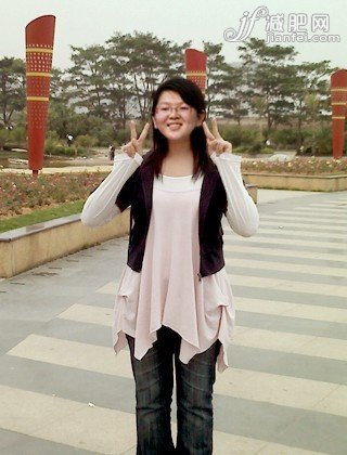 超簡單30天“瘦身”法，120J學妹減重18J