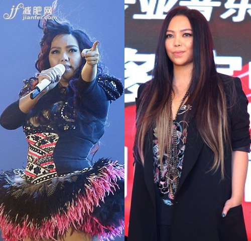  張惠妹瘦了!黑衣細腿現(xiàn)身《好聲音2》發(fā)布會 