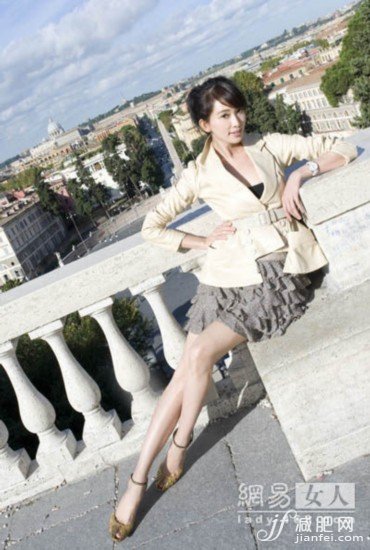 姚晨，明星，美腿