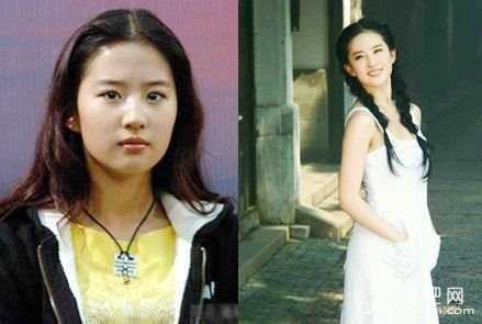 宋慧喬，劉亦菲，明星，減肥