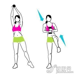 夏日啞鈴操 塑造性感纖細(xì)腰