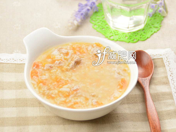 健康減肥餐，地瓜糙米粥