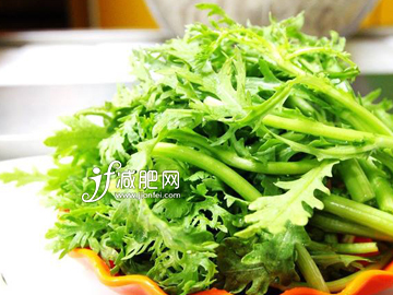 冬季吃什么最減肥 湯茼蒿