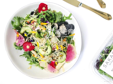 喝什么果汁能減肥窈窕養(yǎng)顏蔬果沙拉