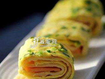 早餐怎么吃才會瘦 雞蛋卷餅