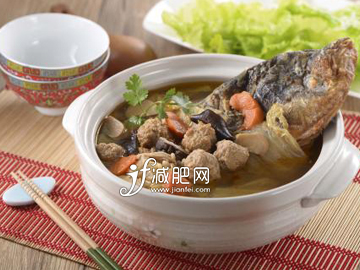 一日三餐怎么吃減肥 扁魚白菜湯