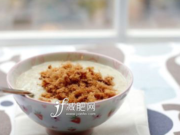 皮蛋·肉松·燕麥粥