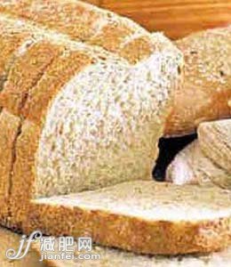 全麥包是面包中最低熱量
