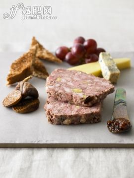 飲食,食品,肉,盤子,午餐_135582309_Duck pistachio terrine_創(chuàng)意圖片_Getty Images China