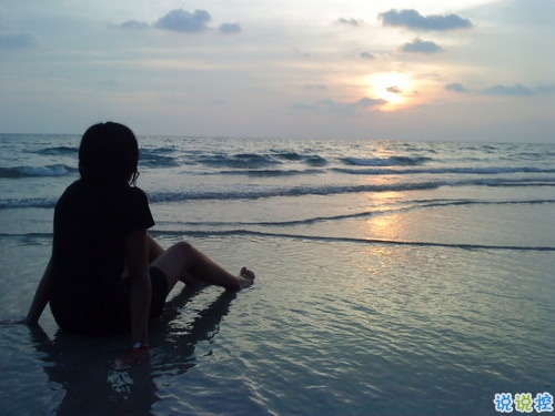 適合發(fā)說說的簡單有道理的句子帶圖片 你所感受到的一切已經(jīng)是我全部的勇氣了6