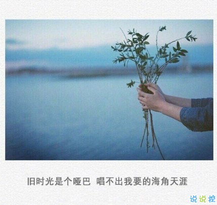 傷感的朋友圈說說配文字圖片 一句話文藝悲傷句子14