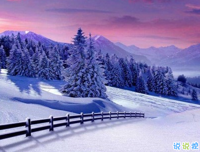 冬天下雪天文案唯美帶圖片 抖音最火下雪天說說10