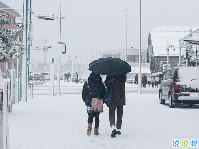 2020下雪天朋友圈文案帶圖片 雪景說說唯美浪漫14